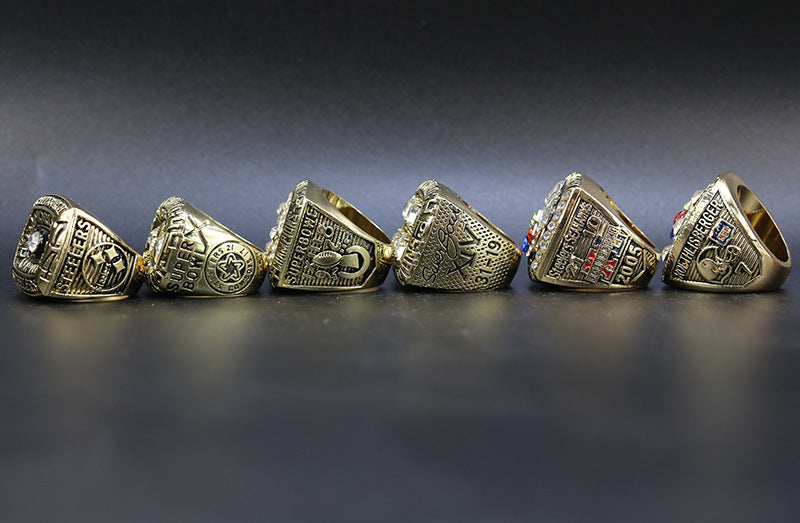 1974/75/78/79/2005/08 NFL Pittsburgh Steelers Championship Ring Set - Your Ring