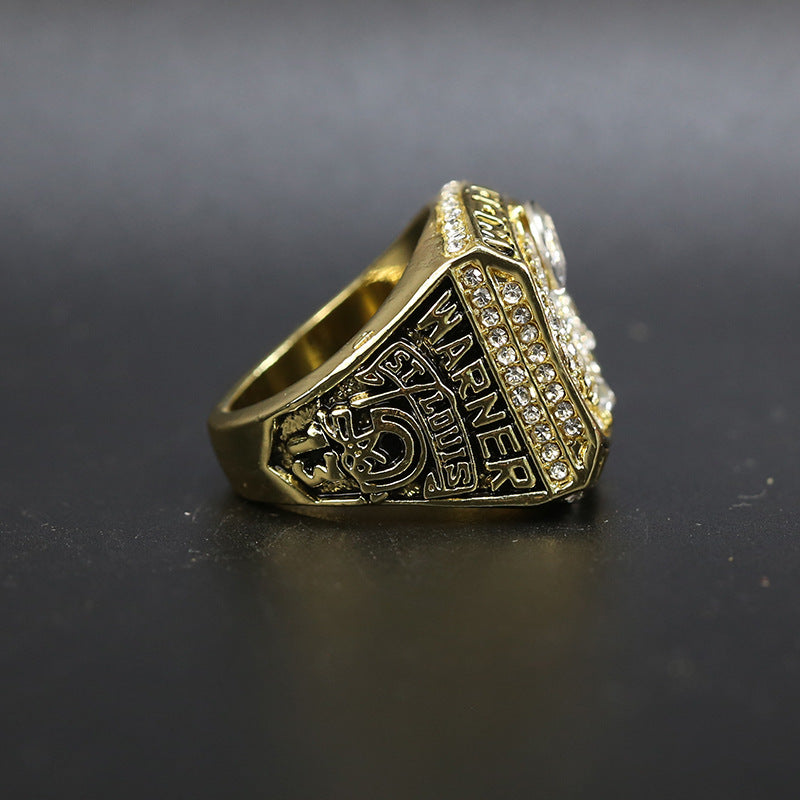 1999 NFL World Champion 34th Super Bowl St. Louis Rams Championship Ring - Your Ring