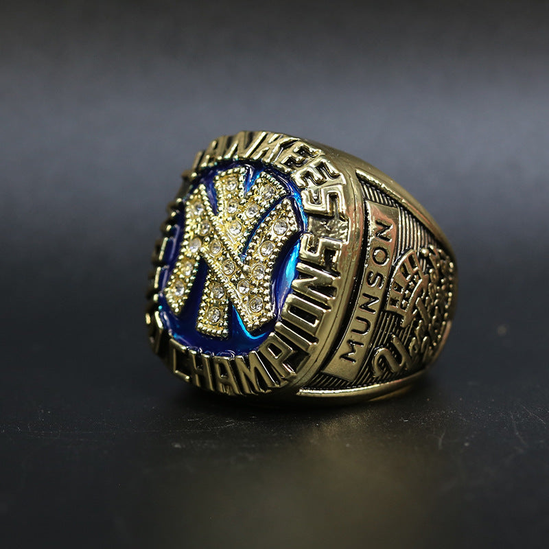 MLB 1977 New York Yankees Men's Baseball World Series Replica Championship Ring - Your Ring