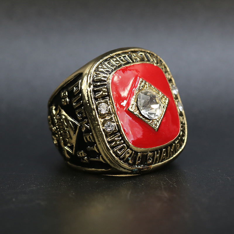 MLB 1991 Minnesota Twins Men's Baseball World Series Replica Championship Ring - Your Ring