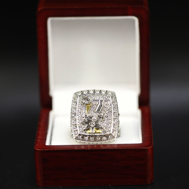 2014 San Antonio Spurs Men's Basketball World NBA Replica Championship Ring