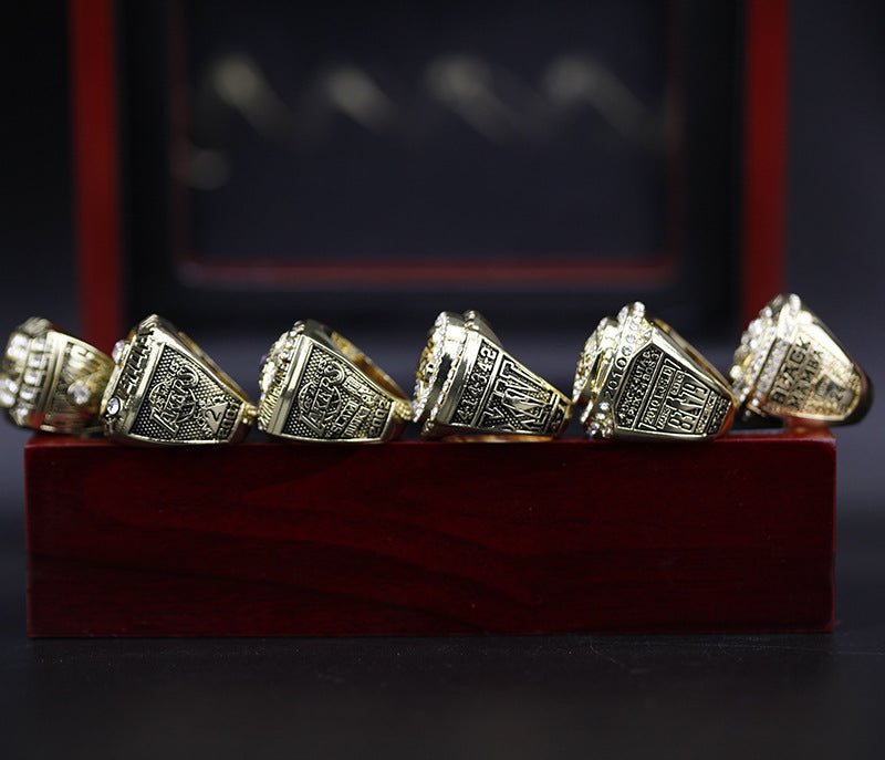 Los Angeles Lakers Kobe Bryant 6 NBA World Championship Ring Set - Your Ring