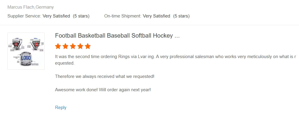 Custom Championship Ring - Your Ring