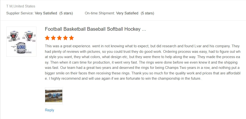 Custom Championship Ring - Your Ring