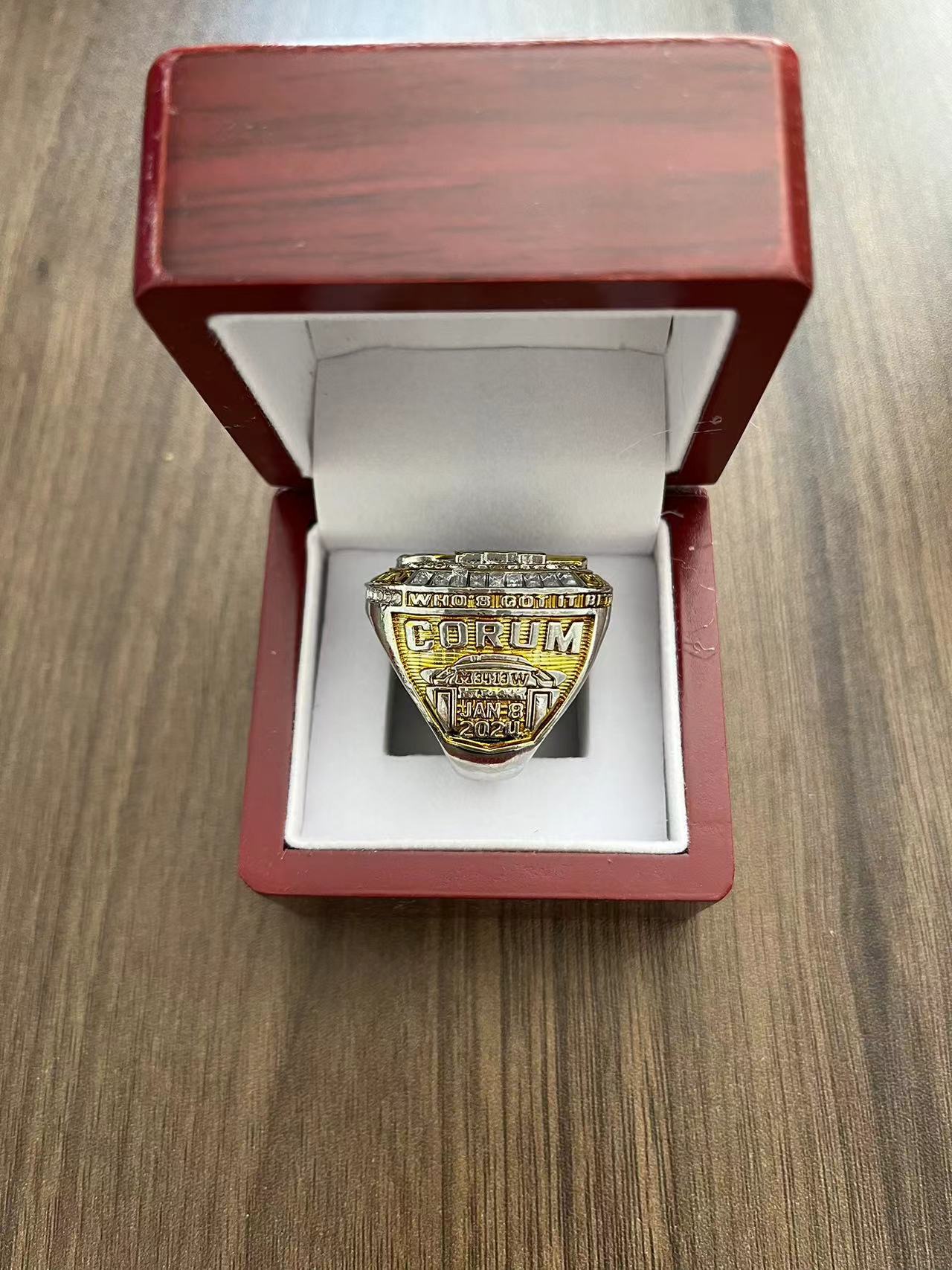 2023 Michigan Wolverines Big Ten Men's Football NCAA National College Championship Ring