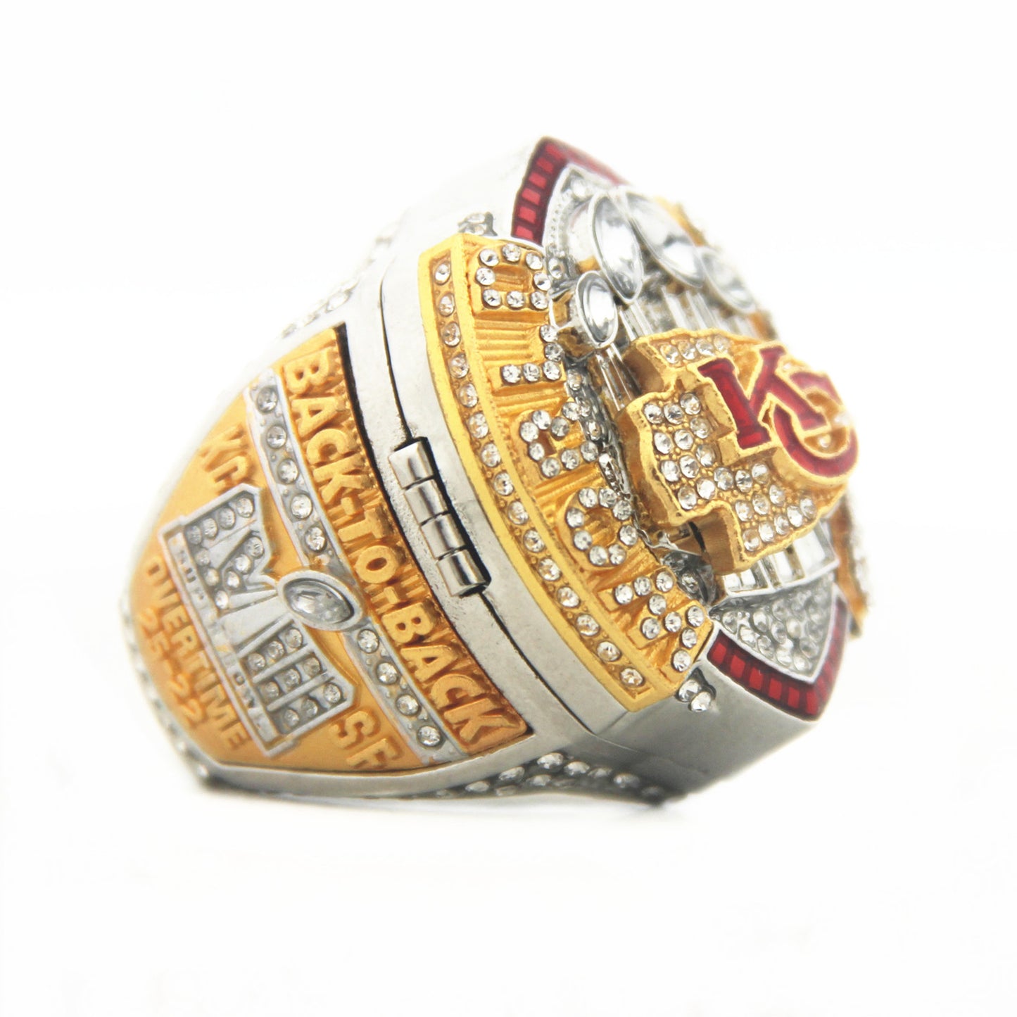 2023 NFL World Champion 58th Super Bowl Kansas Chiefs Championship Ring