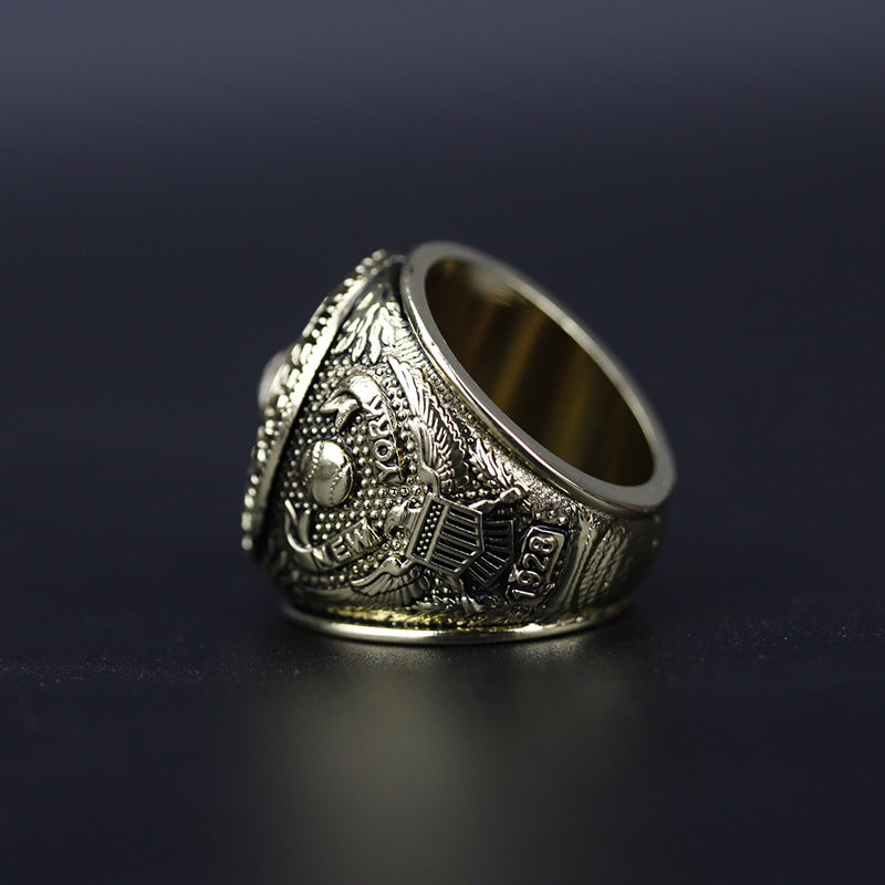 MLB 1928 New York Yankees Men's Baseball World Series Replica Championship Ring - Your Ring