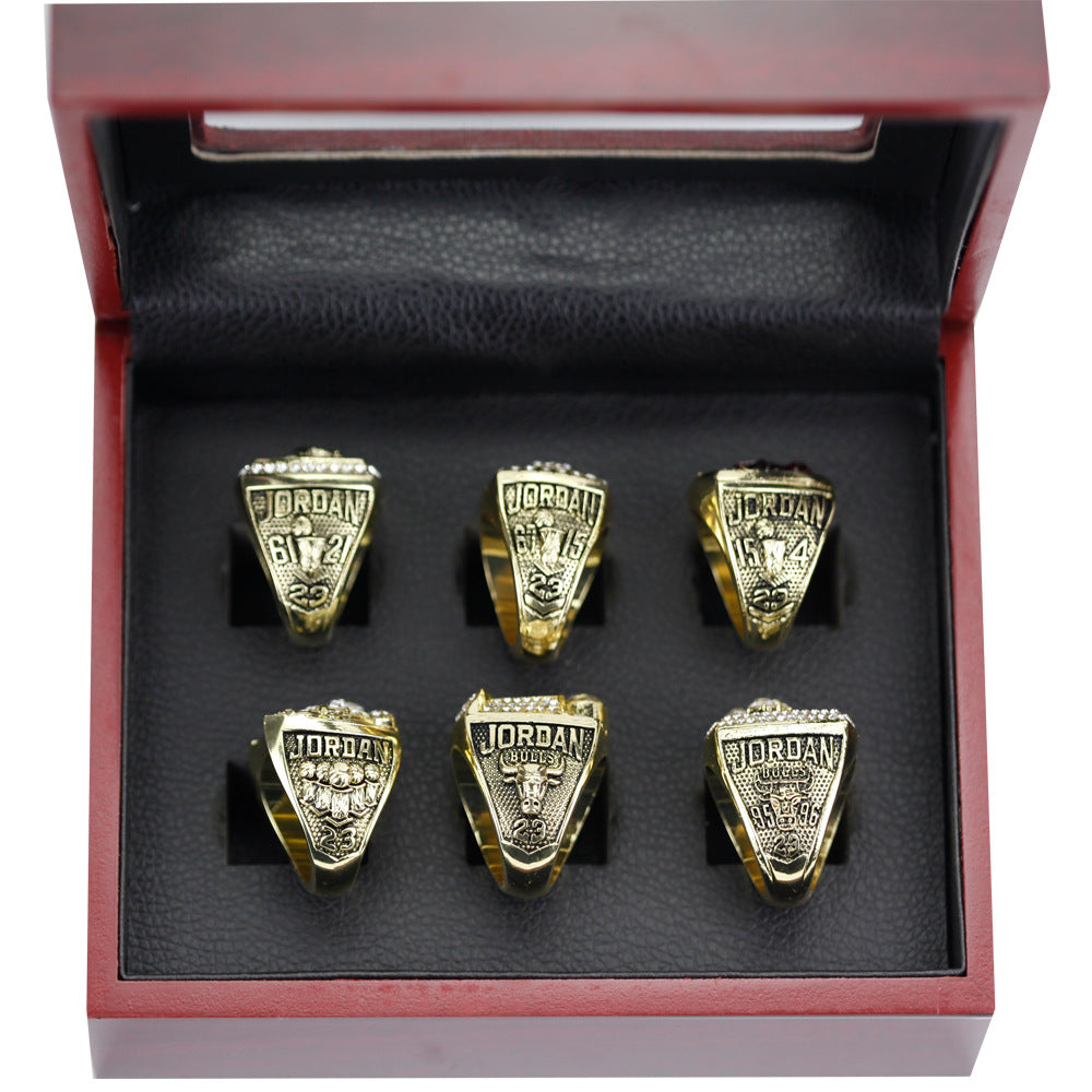 Chicago Bulls Michael Jordan 6 NBA World Championship Ring Set - Your Ring