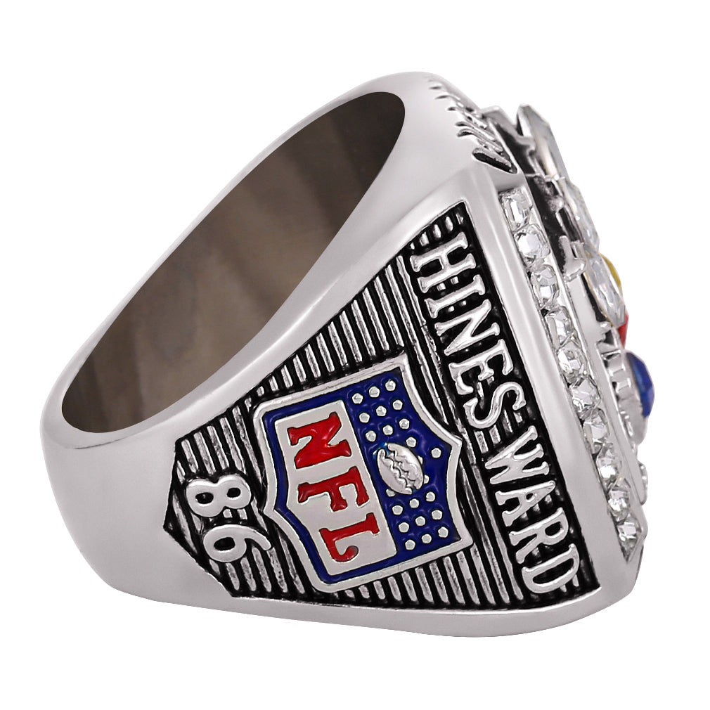 2005 NFL World Champion 40th Super Bowl Pittsburgh Steelers Championship Ring - Your Ring
