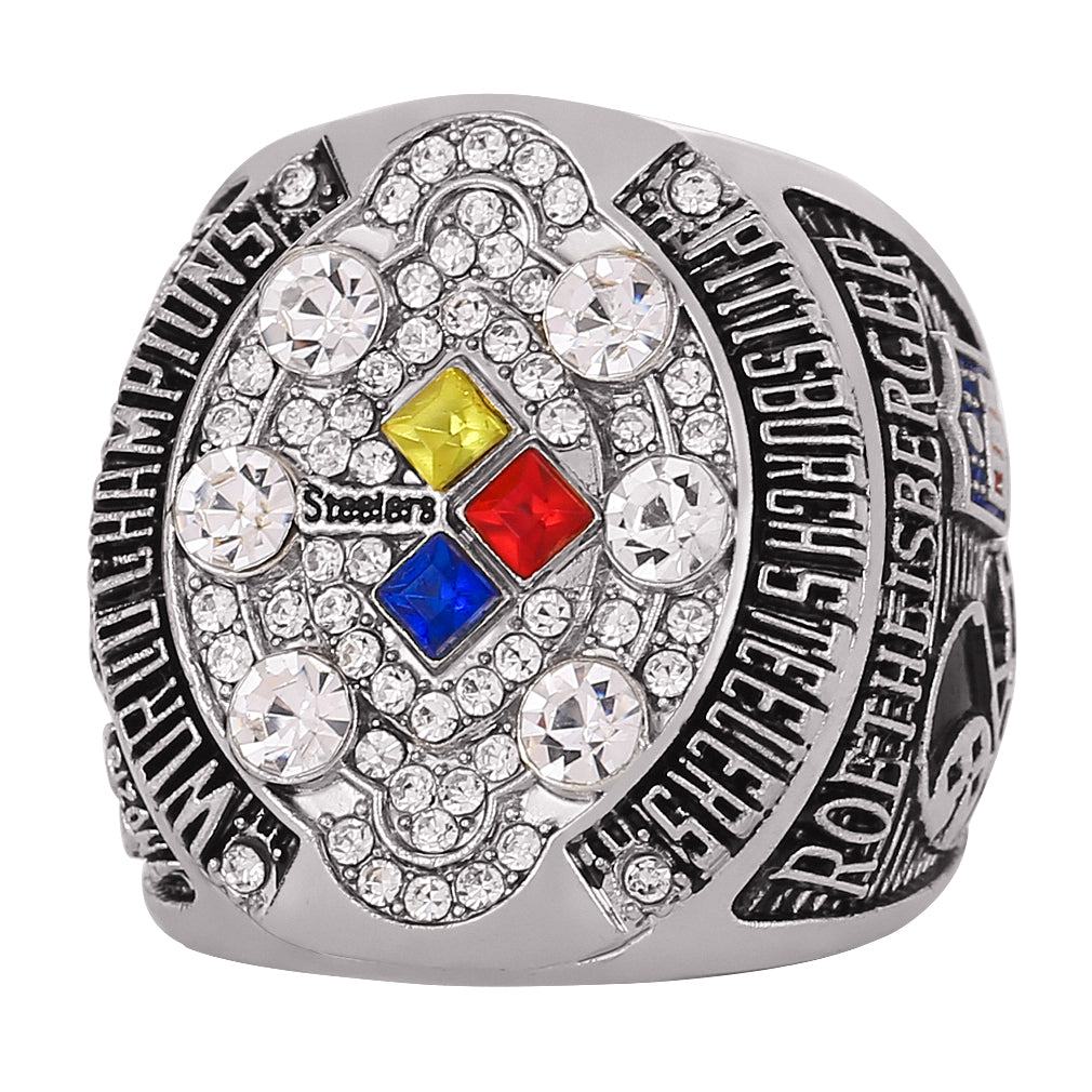 2008 NFL World Champion 43rd Super Bowl Pittsburgh Steelers Championship Ring - Your Ring