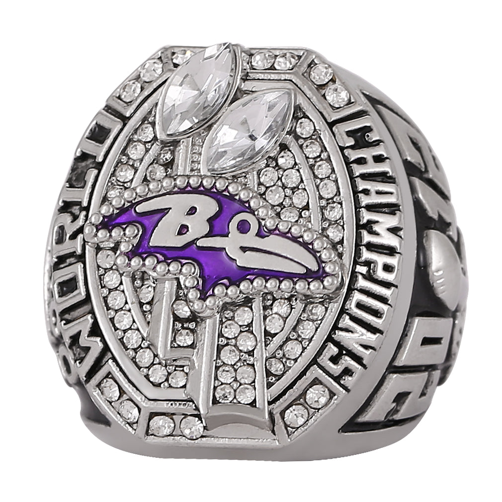 2012 NFL World Champion 47th Super Bowl Baltimore Ravens Championship Ring - Your Ring