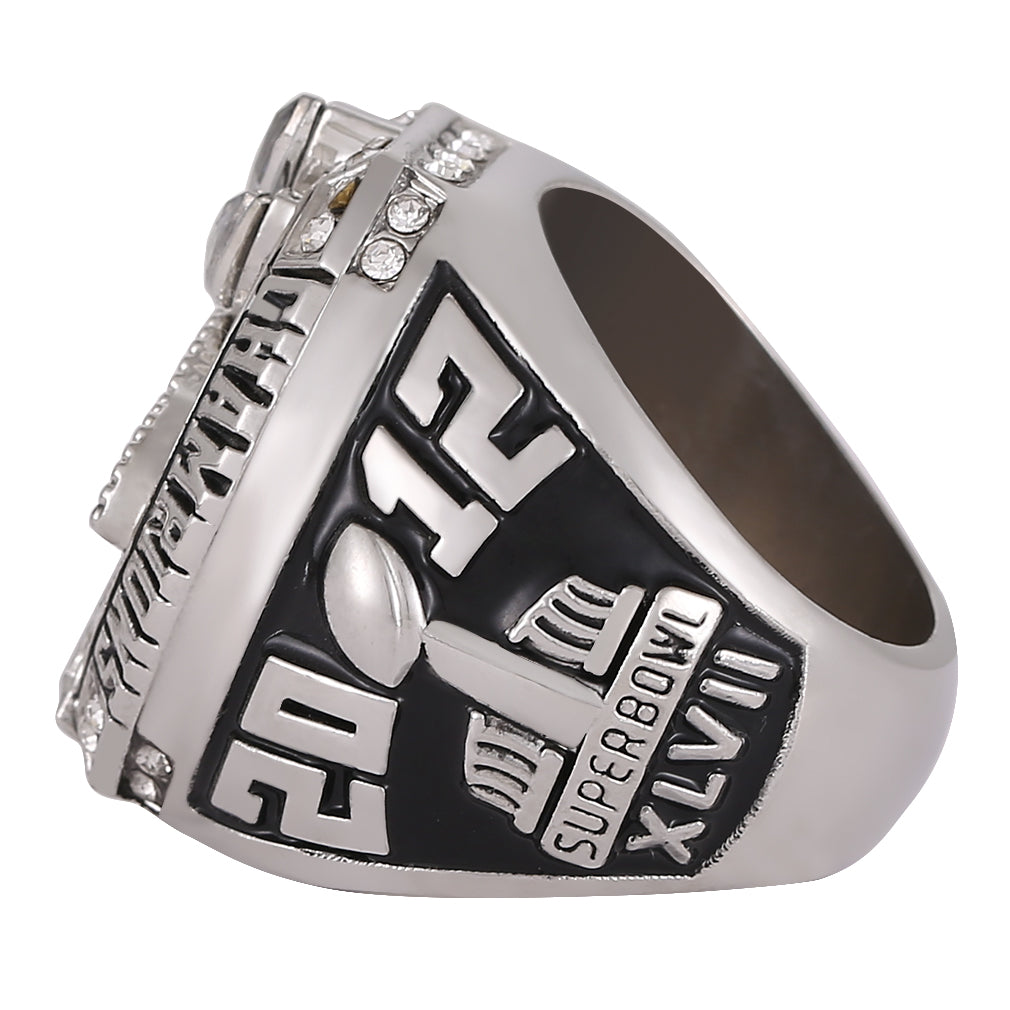 2012 NFL World Champion 47th Super Bowl Baltimore Ravens Championship Ring - Your Ring