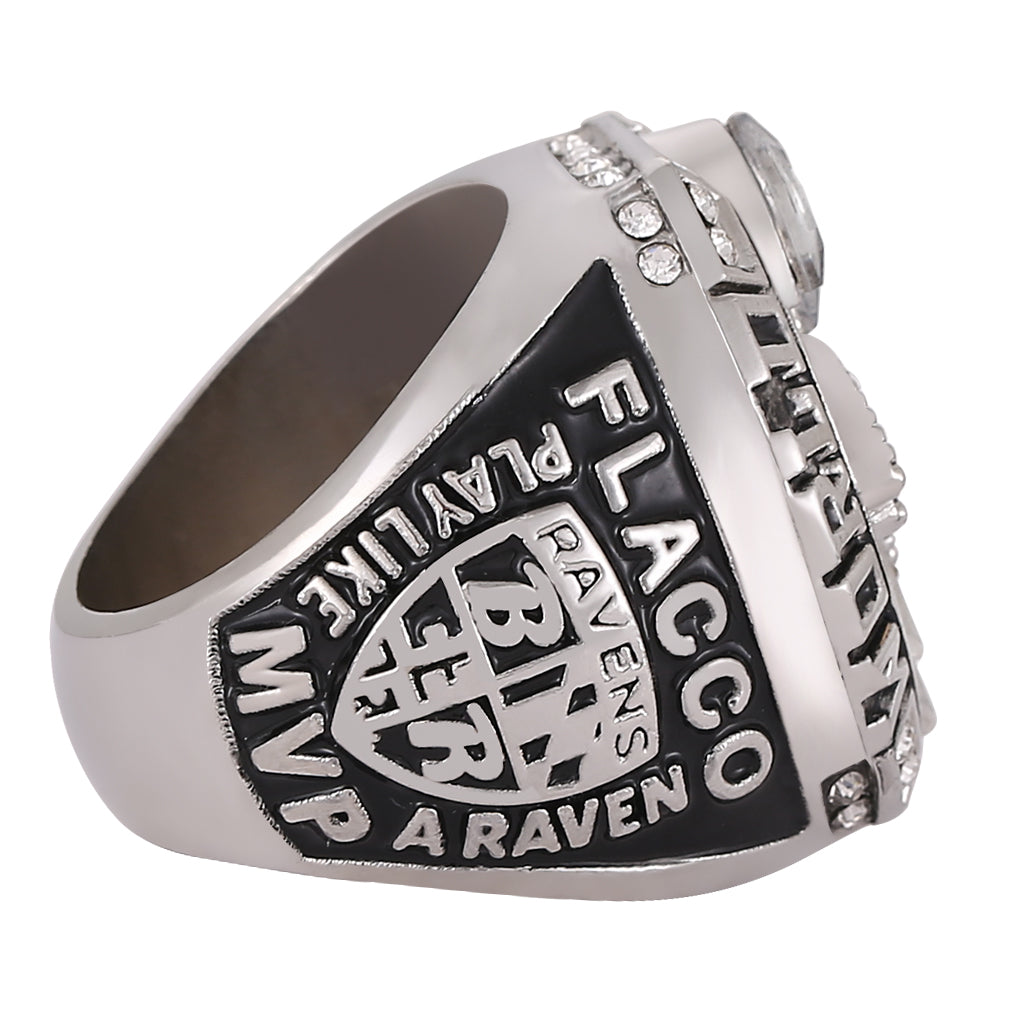 2012 NFL World Champion 47th Super Bowl Baltimore Ravens Championship Ring - Your Ring