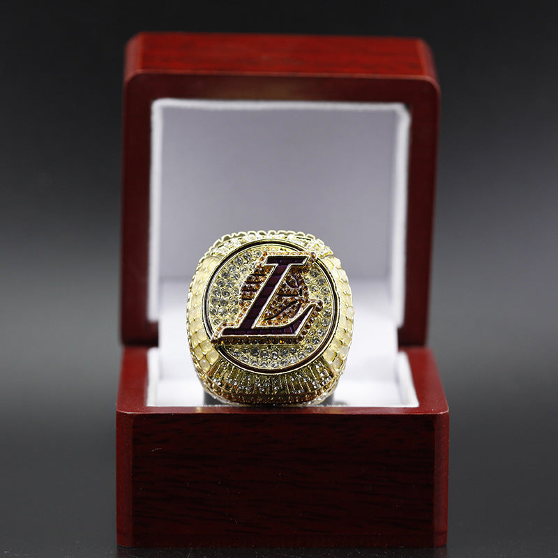 2020 Los Angeles Lakers Men's Basketball World NBA Replica Championship Ring - Your Ring