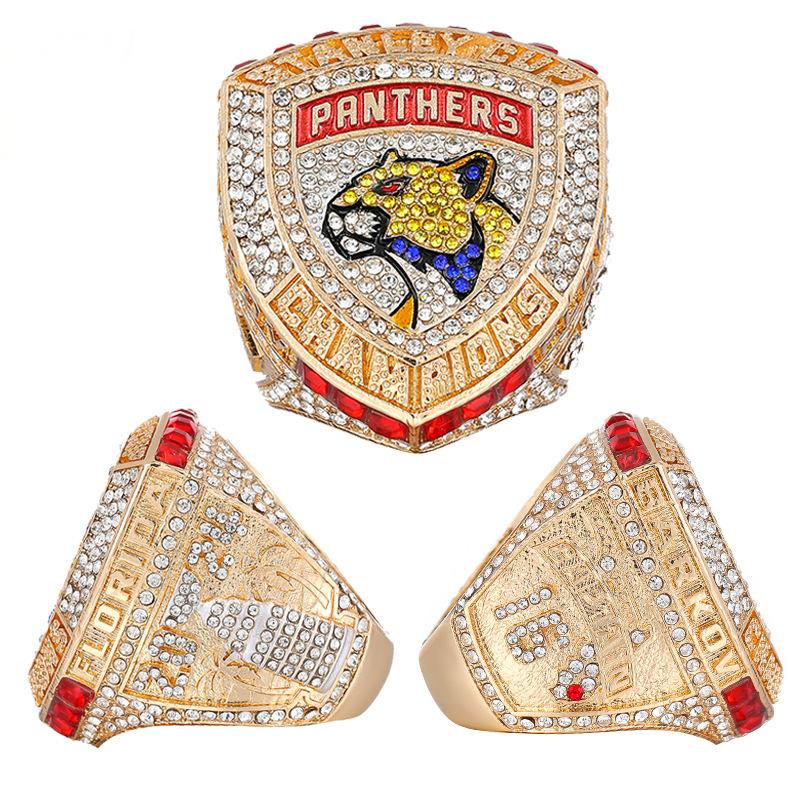 2024 Florida Panthers Stanley Cup Men's Hockey World Replica Championship Ring