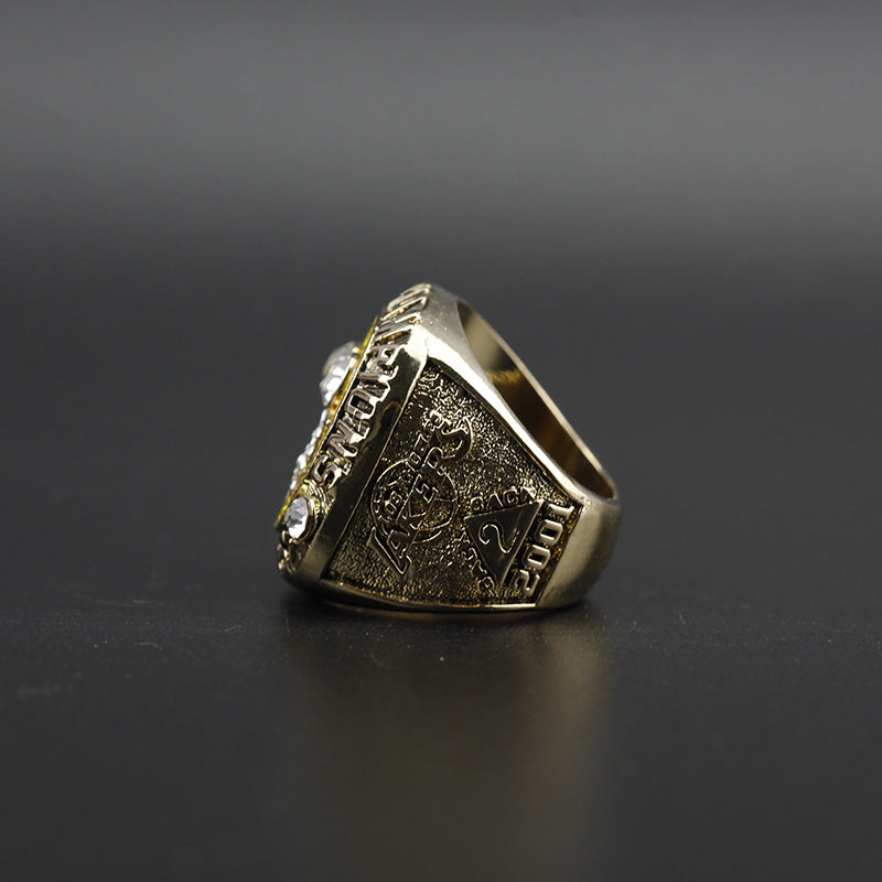 2001 Los Angeles Lakers Men's Basketball World NBA Replica Championship Ring