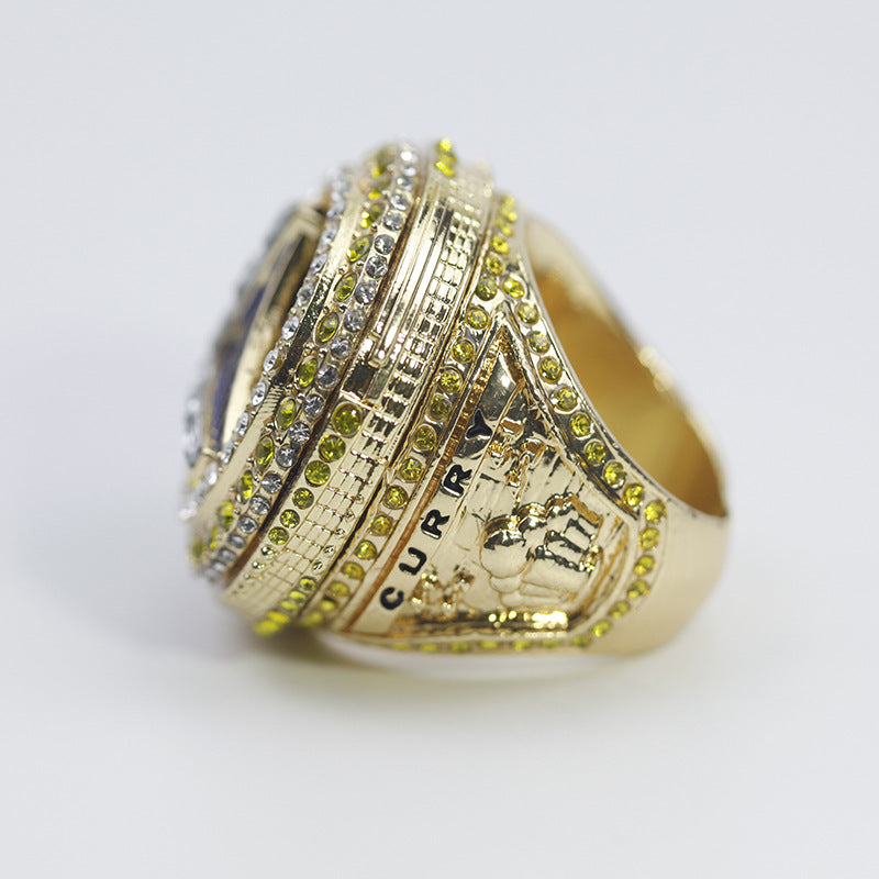 2022 Golden State Warriors Men's Basketball World NBA Replica Championship Ring - Your Ring