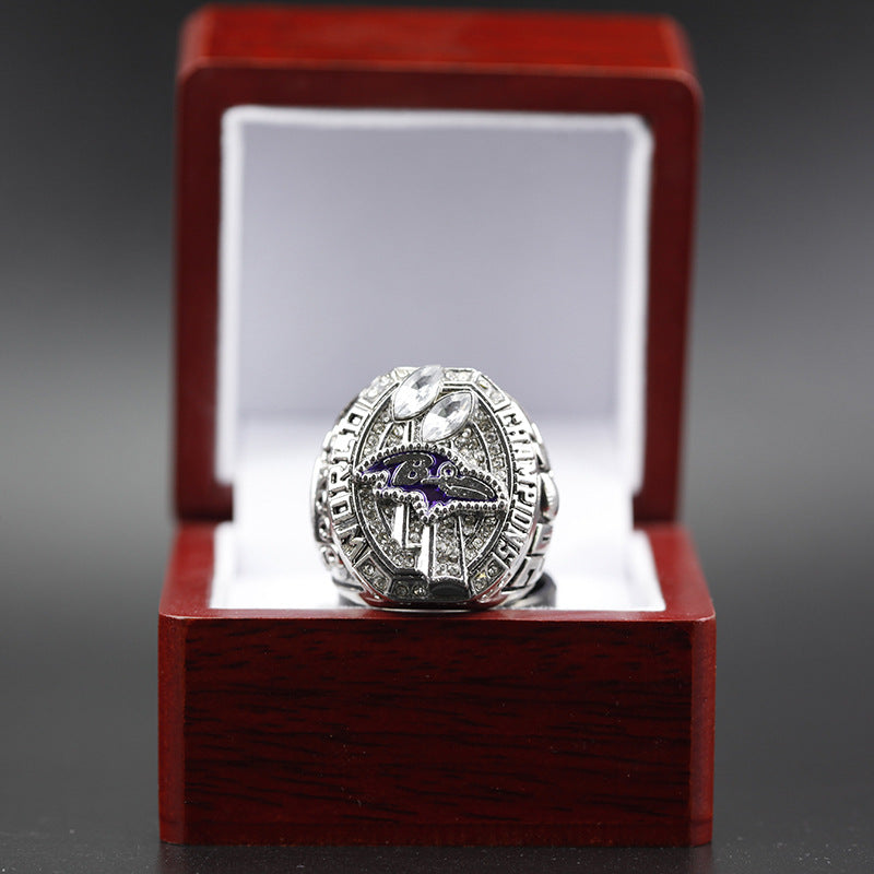 2012 NFL World Champion 47th Super Bowl Baltimore Ravens Championship Ring - Your Ring