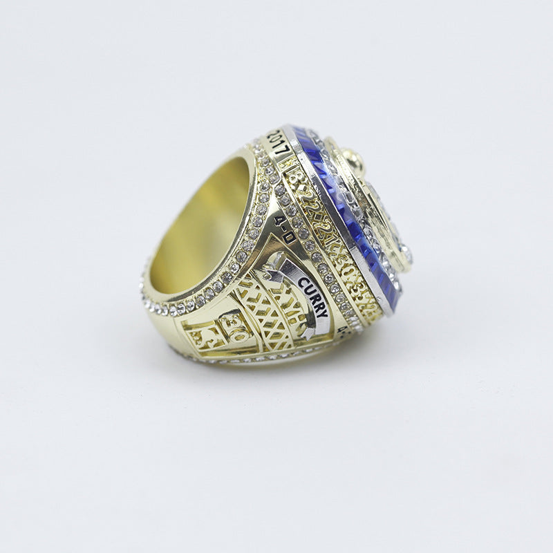 2017 Golden State Warriors Men's Basketball World NBA Replica Championship Ring