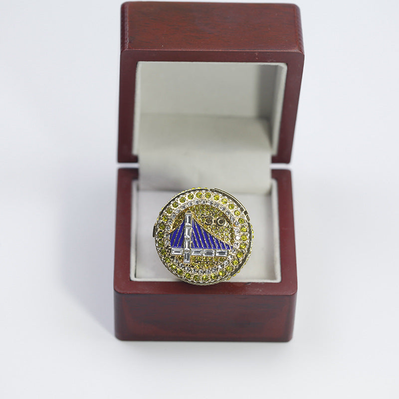 2022 Golden State Warriors Men's Basketball World NBA Replica Championship Ring - Your Ring