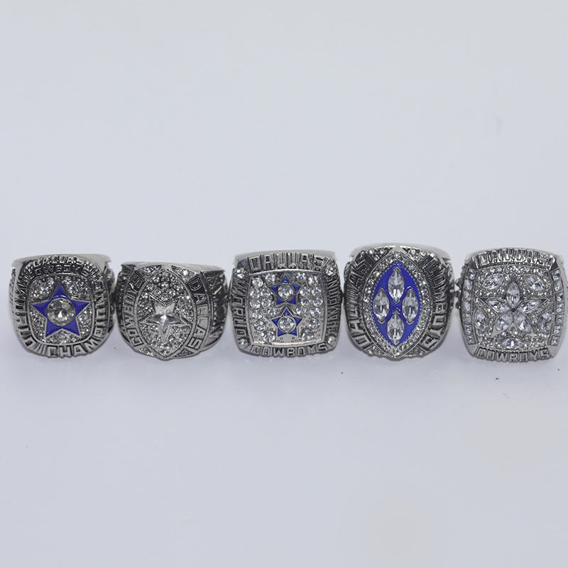 1971/77/92/93/95 NFL Dallas Cowboys Championship Ring Set - Your Ring