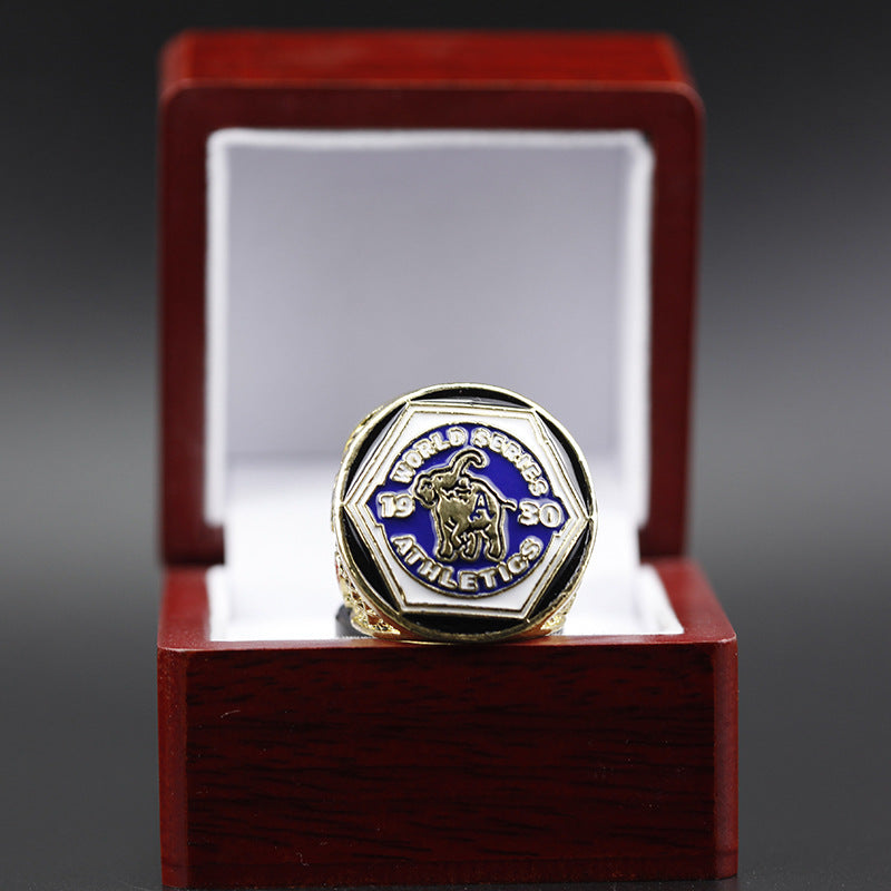 MLB 1930 Philadelphia Athletic Men's Baseball World Series Replica Championship Ring - Your Ring