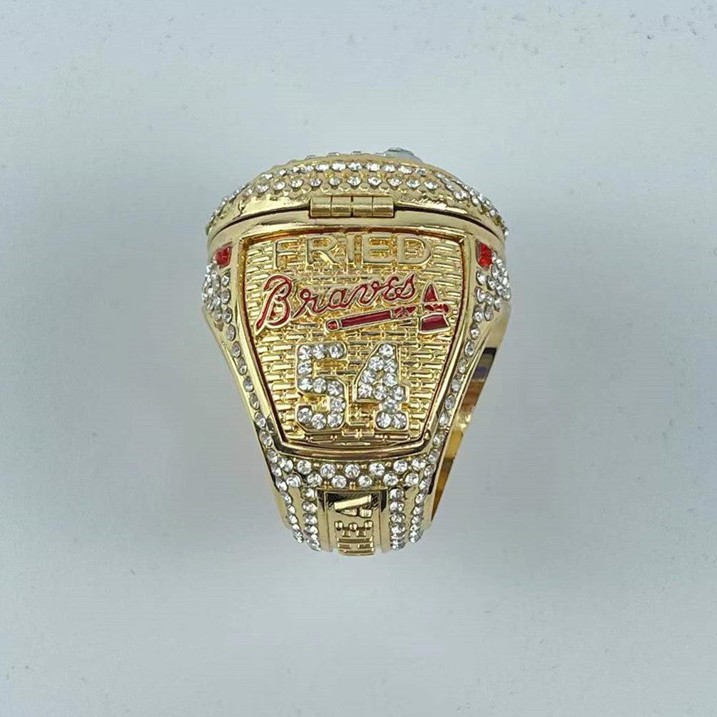 MLB 2021 Atlanta Braves Men's Baseball World Series Replica Championship Ring - Your Ring