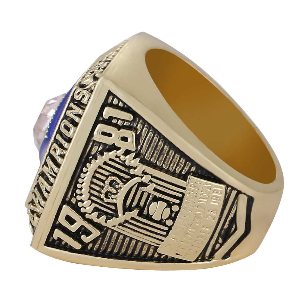 MLB 1981 Los Angeles Dodgers Men's Baseball World Series Replica Championship Ring - Your Ring