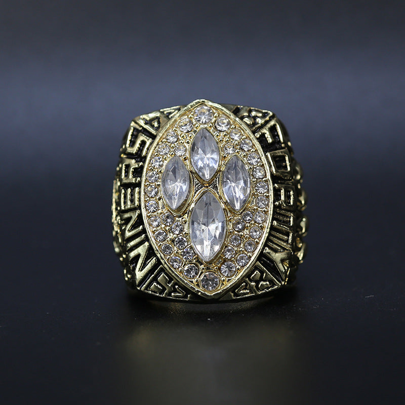1989 NFL World Champion 24th Super Bowl San Francisco 49ers Championship Ring - Your Ring