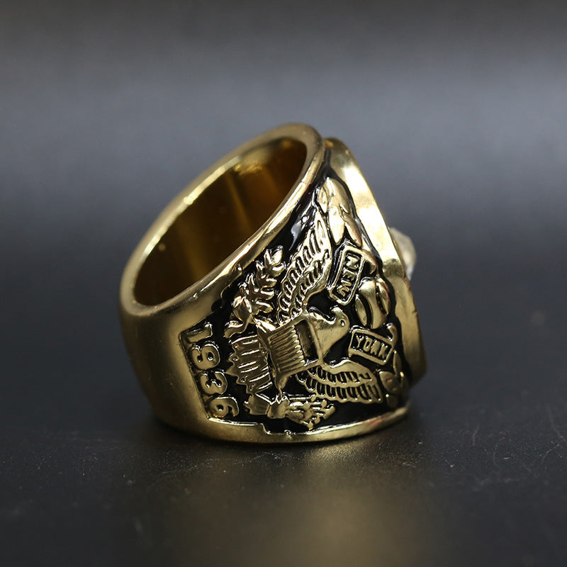 MLB 1936 New York Yankees Men's Baseball World Series Replica Championship Ring - Your Ring