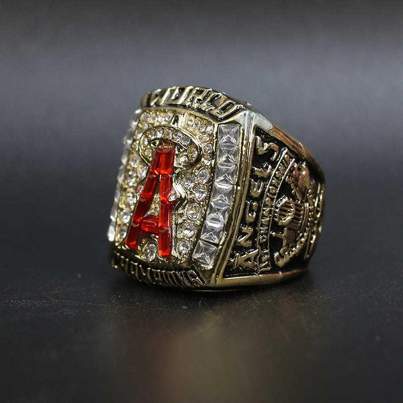 MLB 2002 Los Angeles Angels Men's Baseball World Series Replica Championship Ring - Your Ring