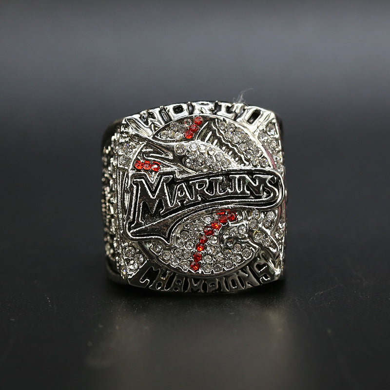 MLB 2003 Florida Marlins Men's Baseball World Series Replica Championship Ring - Your Ring