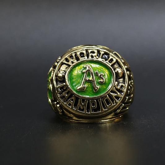 MLB 1974 Oakland Athletics Men's Baseball World Series Replica Championship Ring - Your Ring
