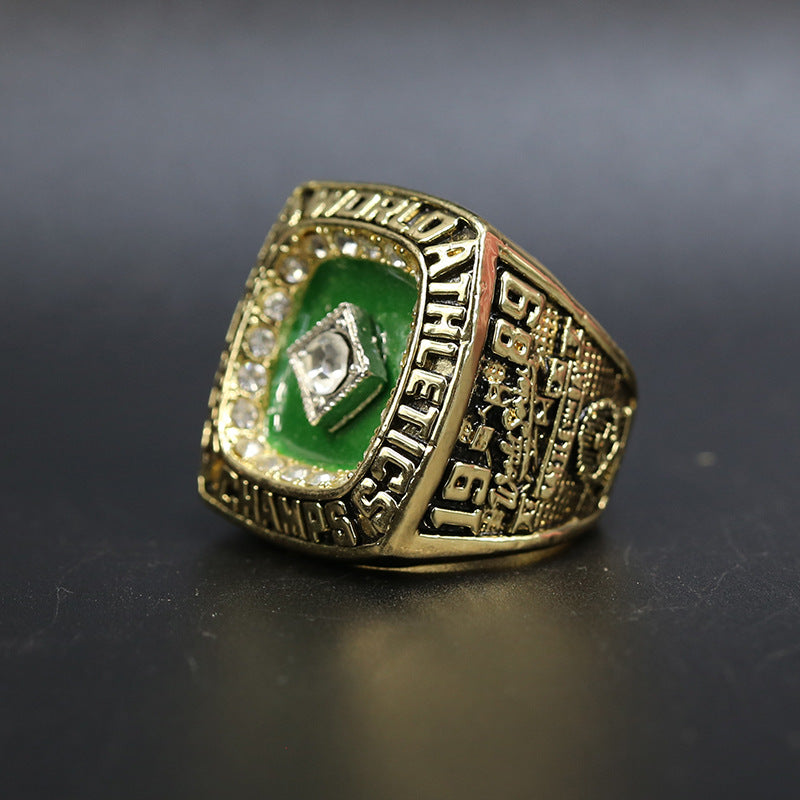 MLB 1989 Oakland Athletics Men's Baseball World Series Replica Championship Ring - Your Ring