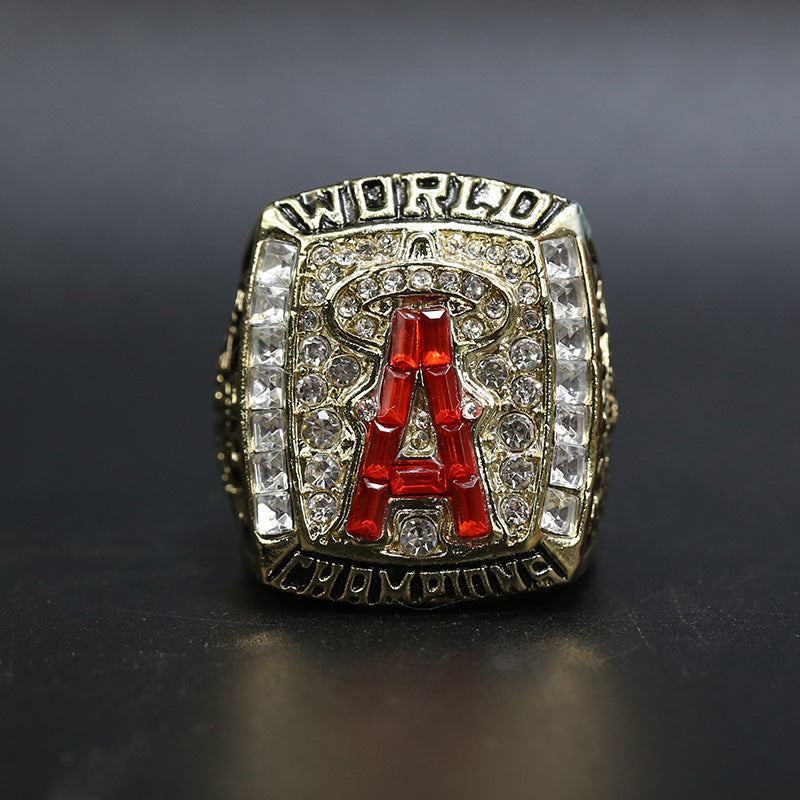 MLB 2002 Los Angeles Angels Men's Baseball World Series Replica Championship Ring - Your Ring