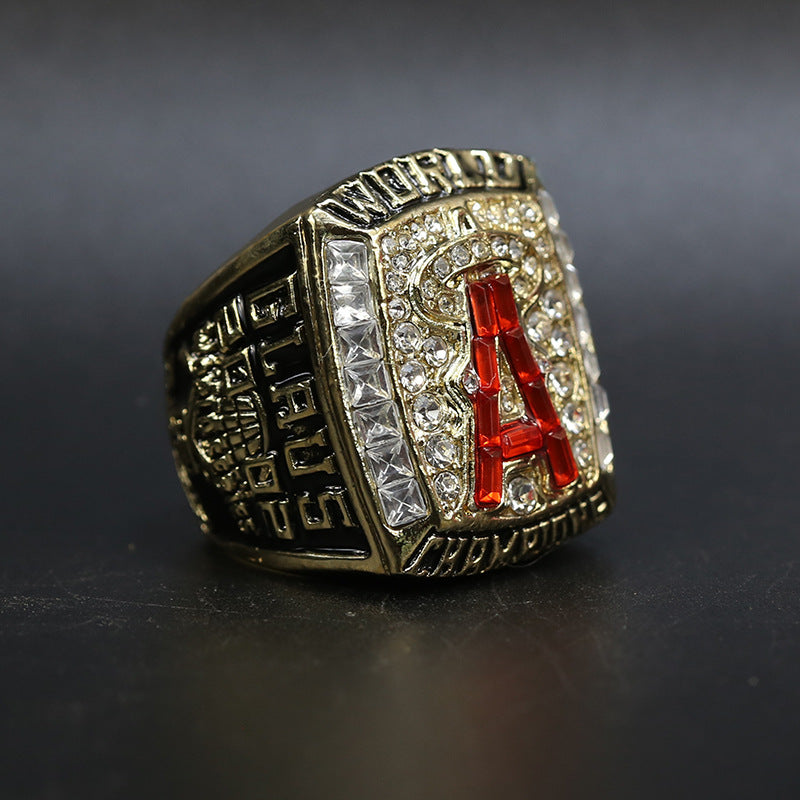 MLB 2002 Los Angeles Angels Men's Baseball World Series Replica Championship Ring - Your Ring