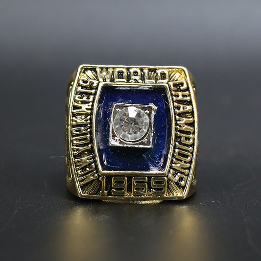 MLB 1969 New York Mets Men's Baseball World Series Replica Championship Ring - Your Ring