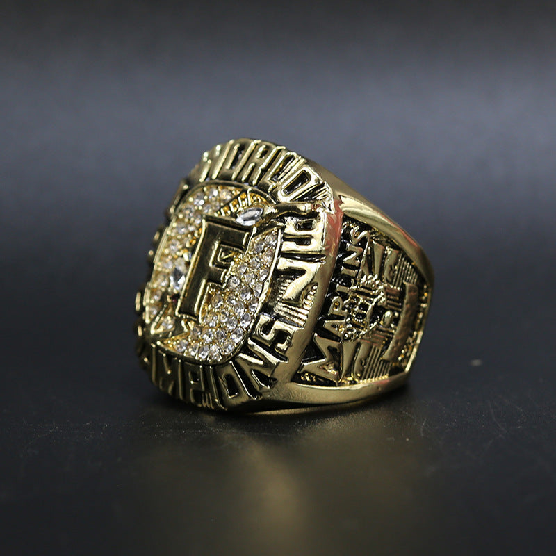MLB 1997 Florida Marlins Men's Baseball World Series Replica Championship Ring - Your Ring