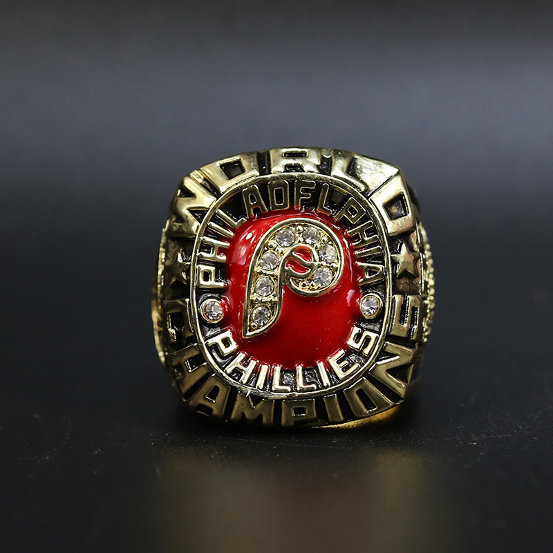 MLB 1980 Philadelphia Phillies Men's Baseball World Series Replica Championship Ring - Your Ring