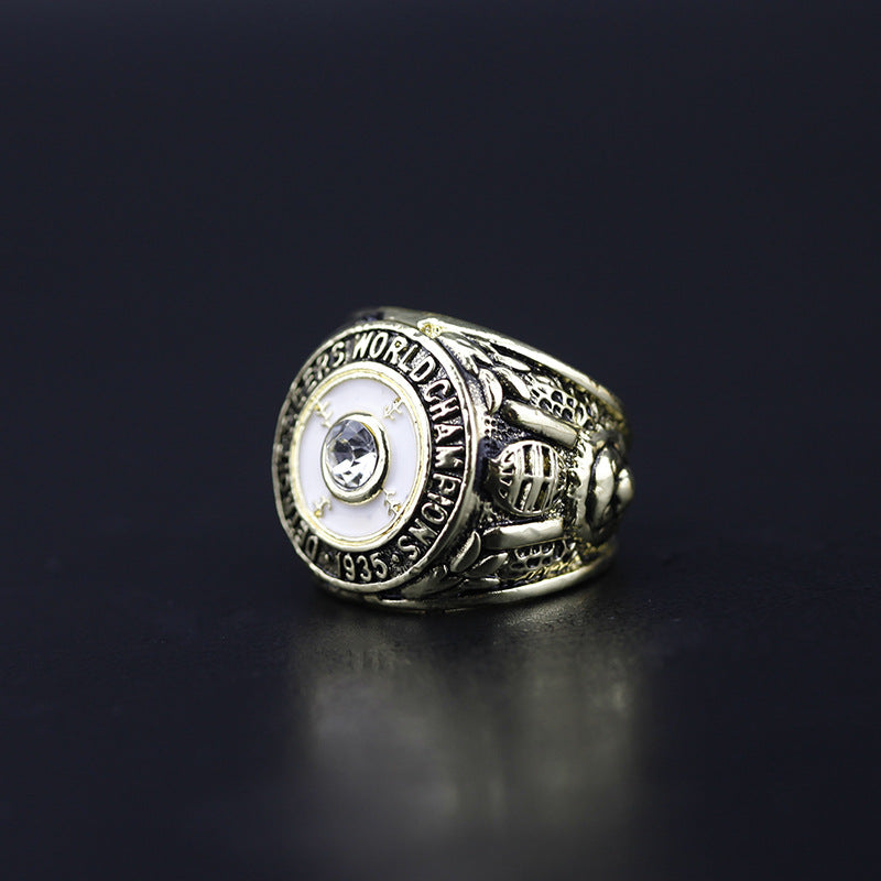 MLB 1935 Detroit Tigers Men's Baseball World Series Replica Championship Ring - Your Ring