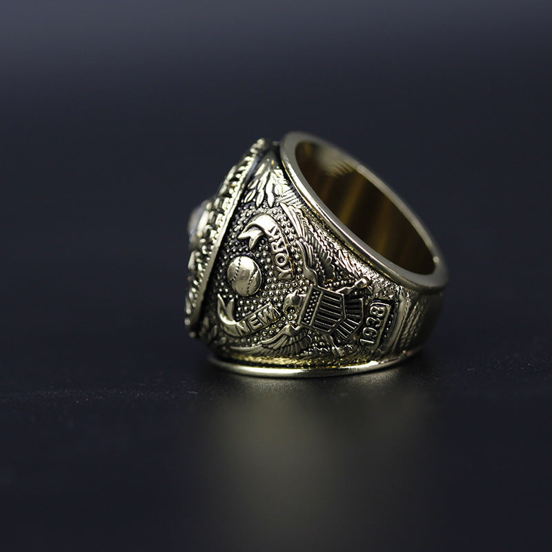 MLB 1938 New York Yankees Men's Baseball World Series Replica Championship Ring - Your Ring
