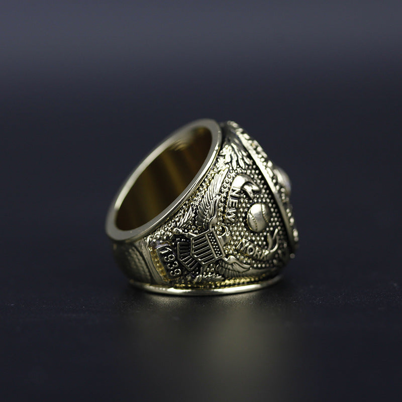 MLB 1939 New York Yankees Men's Baseball World Series Replica Championship Ring - Your Ring