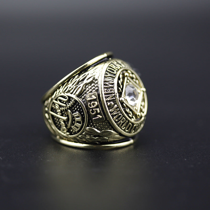 MLB 1951 New York Yankees Men's Baseball World Series Replica Championship Ring - Your Ring