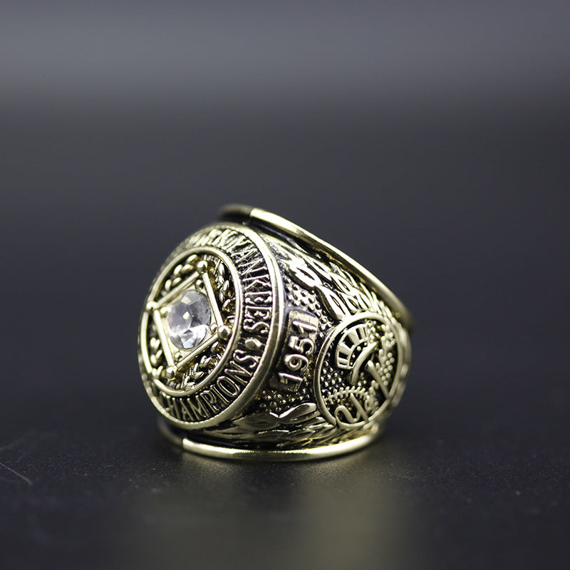 MLB 1951 New York Yankees Men's Baseball World Series Replica Championship Ring - Your Ring