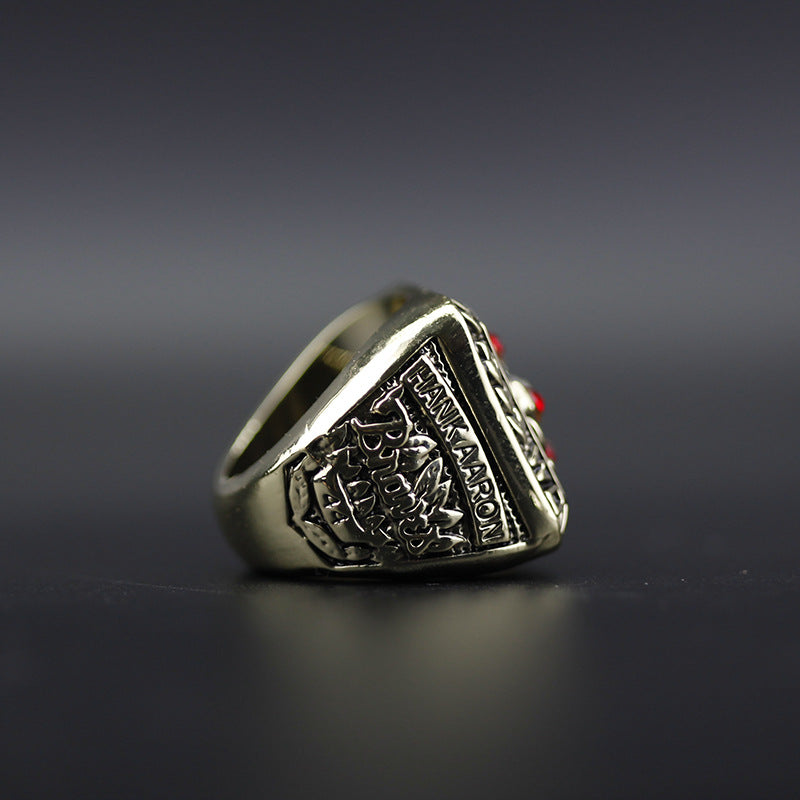 MLB 1957 Milwaukee Braves Men's Baseball World Series Replica Championship Ring - Your Ring