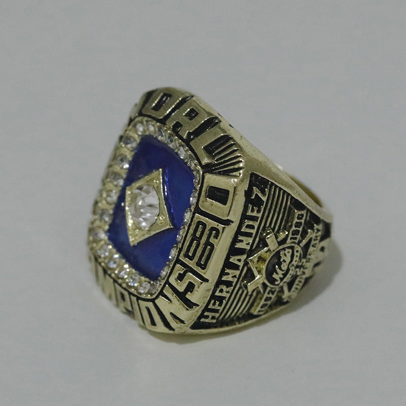 MLB 1986 New York Mets Men's Baseball World Series Replica Championship Ring - Your Ring