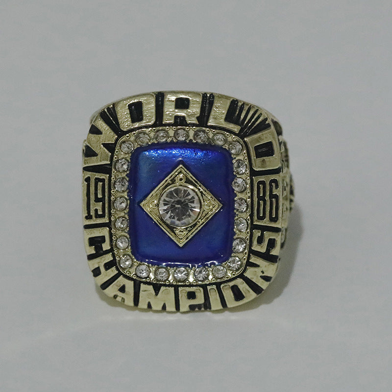 MLB 1986 New York Mets Men's Baseball World Series Replica Championship Ring - Your Ring