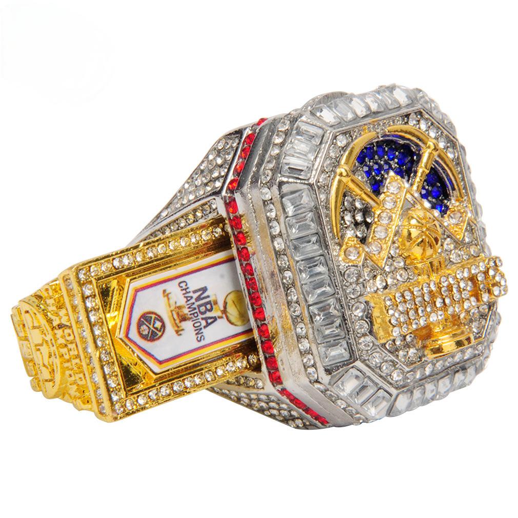 2023 Denver Nuggets Men's Basketball World NBA Replica Championship Ring - Your Ring
