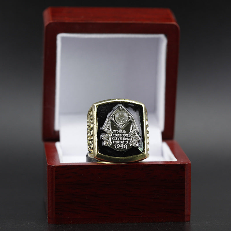 MLB 1948 Cleveland Indians Men's Baseball World Series Replica Championship Ring - Your Ring