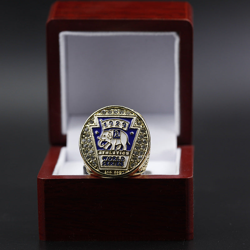 MLB 1929 Philadelphia Athletic Men's Baseball World Series Replica Championship Ring - Your Ring
